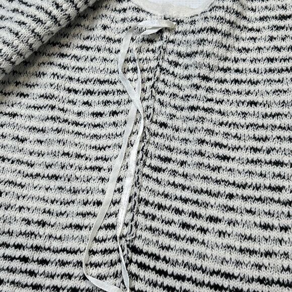 Chicos Textured Knit Sweater Vest Women's Size 3 XL Black Antique White NEW $99 - Picture 12 of 16